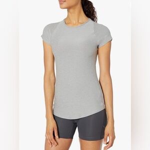 New Balance WT01164 Transform Perfect Athletic Tee T-Shirt Gray Womens Size 2XL